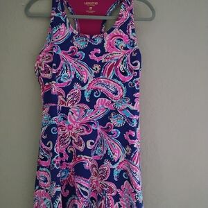 Lilly Pulitzer UPF 50 Luxletic Forehand Active Dress - Medium